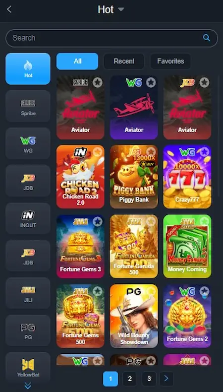R988 Game. Games Categories Page Image