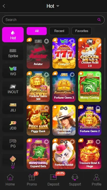 XF777 Game. Games Categories Page Image