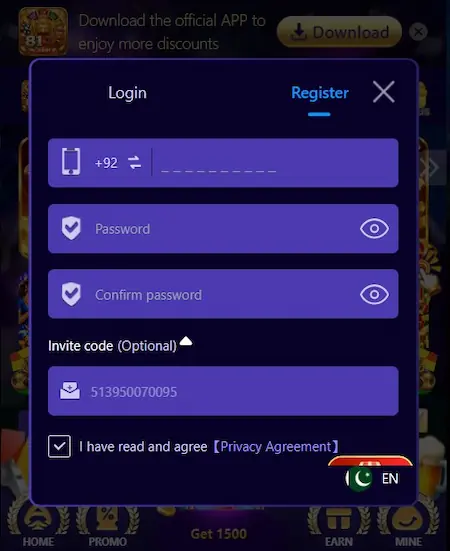 81CC Game Register Page Image